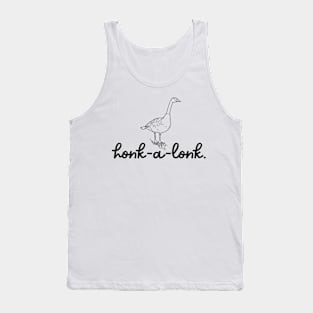 Canada Goose Call Simplistic Line Art Classic Tank Top